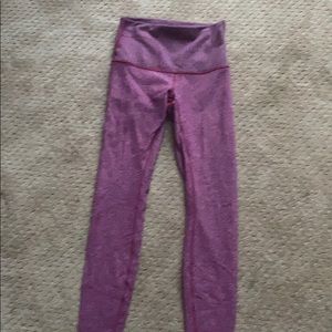 Pink LULULEMON leggings